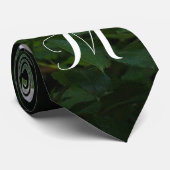 ピンクと白のバラの花のモノグラムのドレスのネクタイ。 ネクタイ (ロール)