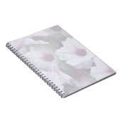 ピンクと白のペチュニア ノートブック (右側)