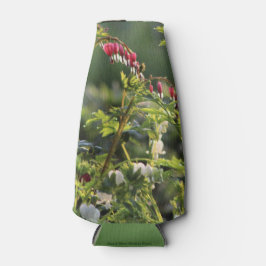 ピンクと白の出血ハート ボトルクーラー