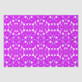 ピンクと白の対称マーク 薄葉紙