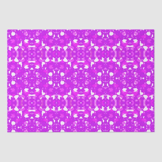 ピンクと白の対称マーク 薄葉紙 (正面)