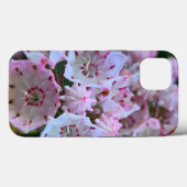 ピンクと白の山の月桂樹の花 Case-Mate iPhoneケース (裏面 (横))