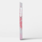 ピンクと白の抽象芸術絵画の Case-Mate iPhoneケース (裏面 / 左)