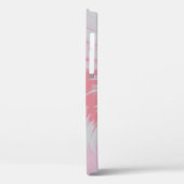 ピンクと白の抽象芸術絵画の Case-Mate iPhoneケース (裏面 / 左)