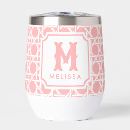 ピンクと白の杖 |ラタン |モノグラム