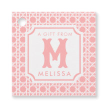 ピンクと白の杖 |ラタン |モノグラム