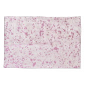 ピンクと白の牛革の田舎西部 枕カバー (裏面)