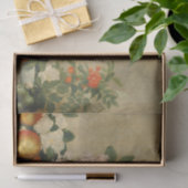 ピンクと白の牡丹の花（牡丹はまだ生きている） 薄葉紙 (ギフト)