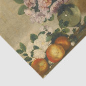 ピンクと白の牡丹の花（牡丹はまだ生きている） 薄葉紙 (詳細)