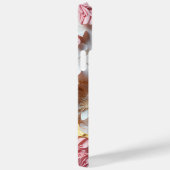 ピンクと白の紙3-Dルック花 Case-Mate iPhoneケース (裏面 / 右)