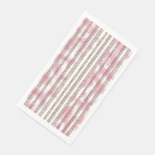 ピンクと白の背ストライプの景 (コーナー)