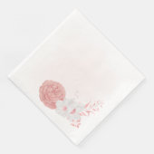 ピンクと白の花の植物結婚の (コーナー)