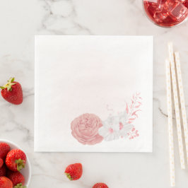 ピンクと白の花の植物結婚の