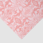 ピンクと白の花柄のクリスマス 薄葉紙 (詳細)