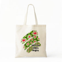 ピンクと白の花模様