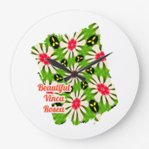 ピンクと白の花模様