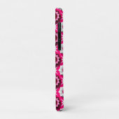 ピンクと白の蓮の華やかな花柄 Case-Mate iPhoneケース (裏面/左)