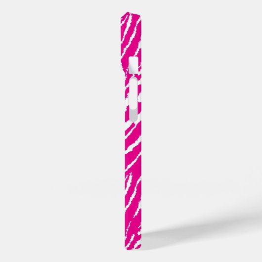 ピンクと白の複雑な花のパターン、アート Case-Mate iPhoneケース (裏面 / 左)