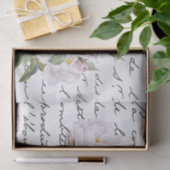 ピンクと白の赤のバラスフランスのクリプトヴィンテージ 薄葉紙 (ギフト)