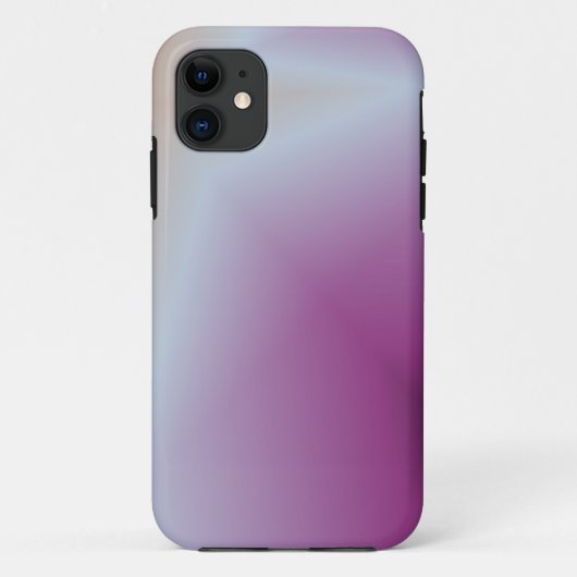 ピンクと白の電話ケース Case-Mate iPhoneケース (裏面)