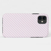 ピンクと白ストライプののiPhone 5ケース Case-Mate iPhoneケース (裏面(横))