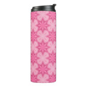 ピンクと白 タンブラー (回転左)