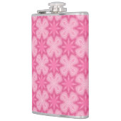 ピンクと白 フラスク (左)