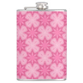 ピンクと白 フラスク (正面)