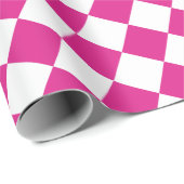 ピンクと白 ラッピングペーパー (ロールコーナー)