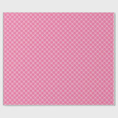 ピンクと白 ラッピングペーパー (フラット)