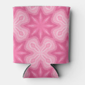 ピンクと白 缶クーラー (正面)