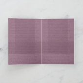 ピンクと紫で60番目の誕生日をお迎えします カード (内部)