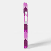 ピンクと紫のキラキラしたマーメイドパターはかりで測ン Case-Mate iPhoneケース (裏面 / 左)