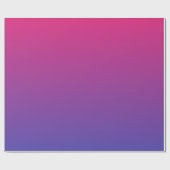 ピンクと紫のグラデーション色 ラッピングペーパー (フラット)