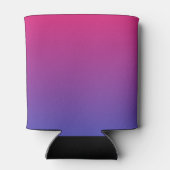 ピンクと紫のグラデーション色 缶クーラー (裏面)