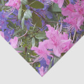 ピンクと紫のシャクナゲフローラ 薄葉紙 (詳細)