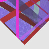 ピンクと紫のジオメトカラフルリ線 薄葉紙 (詳細)