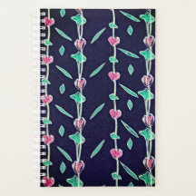 ピンクと紫のストライプの花