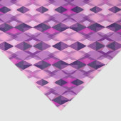 ピンクと紫のダイヤモンド幾何学模様 薄葉紙 (詳細)
