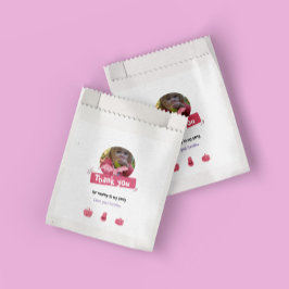 ピンクと紫のハロウィーンの誕生日パ感謝していーティー フェイバーバッグ