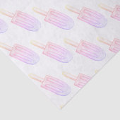 ピンクと紫のポピュシラルスケッチ 薄葉紙 (詳細)