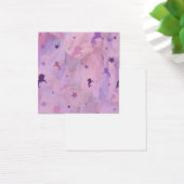 ピンクと紫のユニコーンとスターデザイン – 女の子squ (デスク)