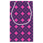 ピンクと紫の七宝 スモールペーパーバッグ (裏面)