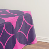 ピンクと紫の七宝 テーブルクロス (インサイチュ)