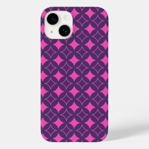 ピンクと紫の七宝 Case-Mate iPhone 14ケース