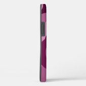 ピンクと紫の円のパターン Case-Mate iPhoneケース (裏面 / 右)