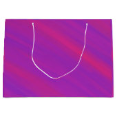 ピンクと紫の夕日 ラージペーパーバッグ (正面)