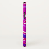 ピンクと紫の大理石渦巻き Case-Mate iPhoneケース (裏面/右)