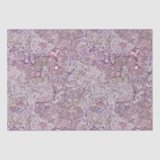 ピンクと紫の大理石 薄葉紙 (正面)