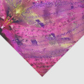 ピンクと紫の抽象芸術ティッシュペーパー 薄葉紙 (詳細)